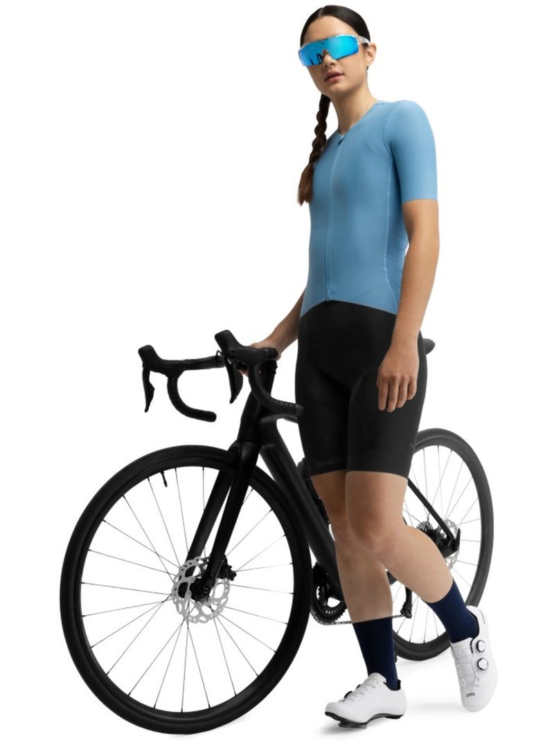 Maillot vélo ultraléger femme cyclisme femme srx baldy-w Bleu - Kiabi