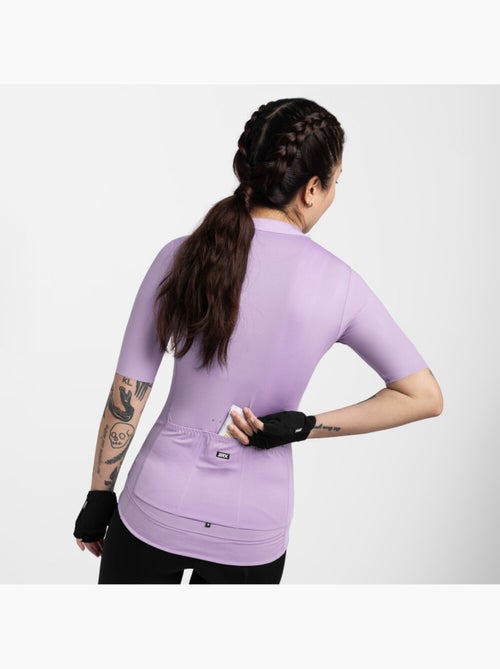 Maillot vélo ultraléger femme cyclisme femme srx nébula - Kiabi