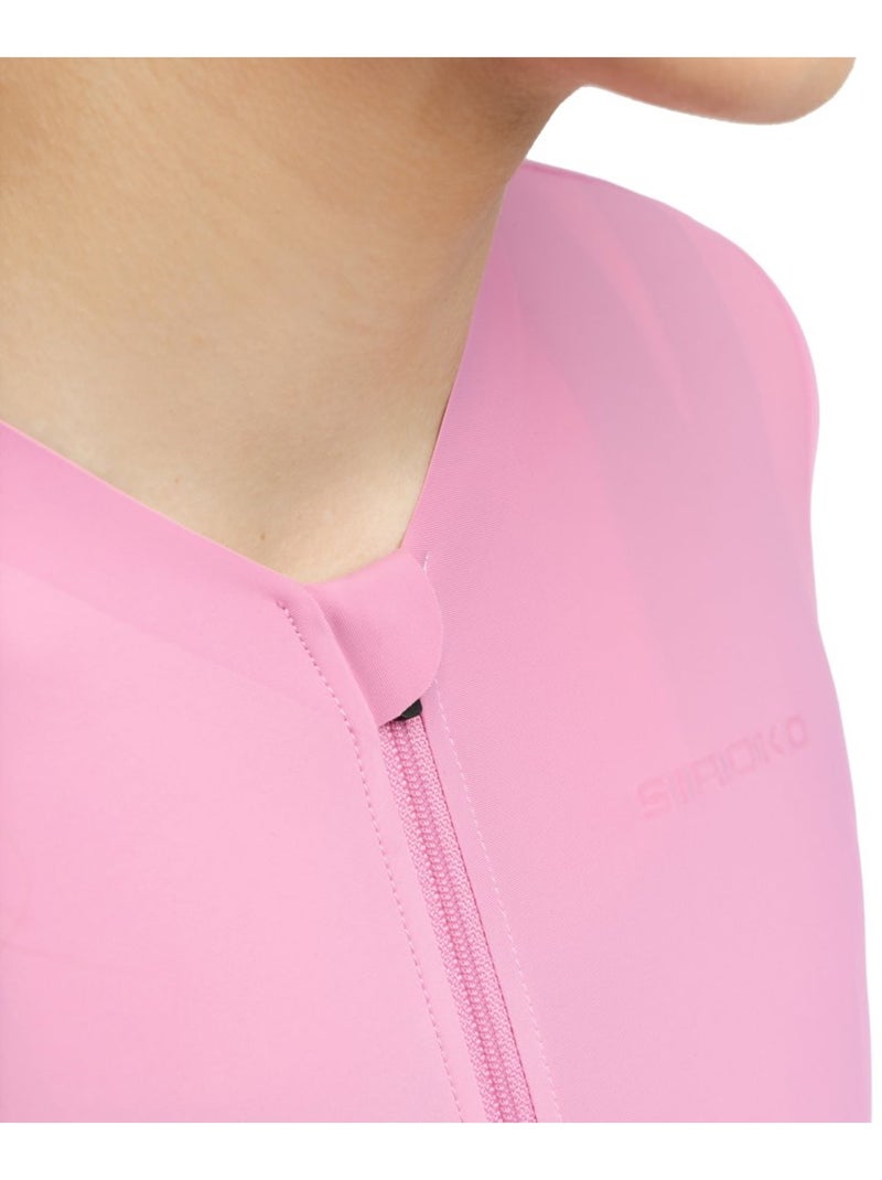 Maillot vélo ultraléger femme cyclisme femme srx silvretta-w Rose - Kiabi