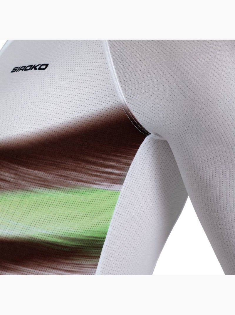 Maillot vélo ultraléger homme cyclisme homme m3 nrc Blanc - Kiabi