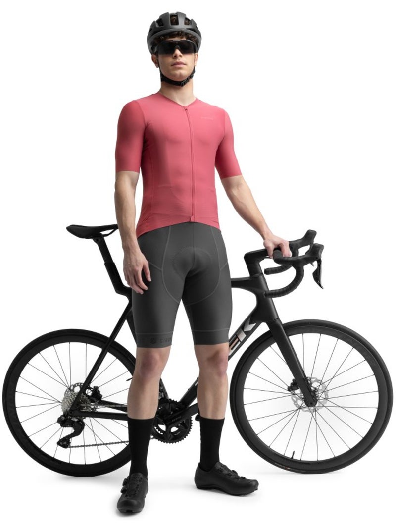 Maillot vélo ultraléger homme cyclisme homme srx dirty kanza Rouge brique - Kiabi