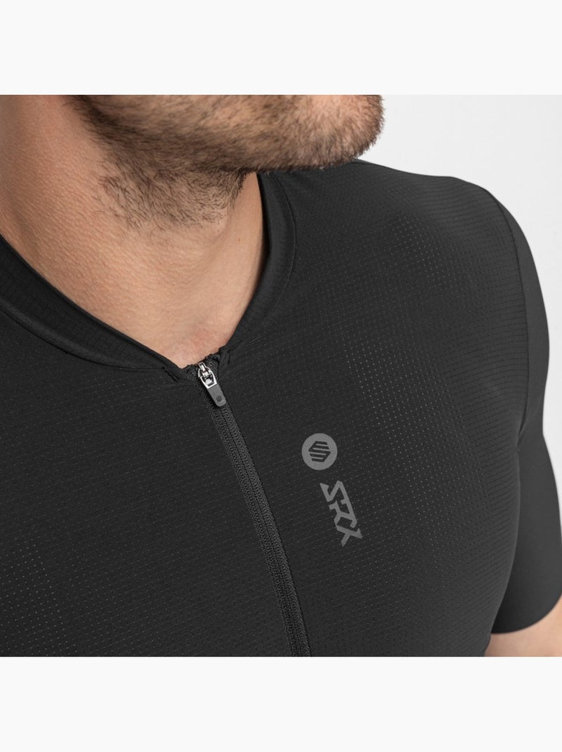 Maillot vélo ultraléger homme cyclisme homme srx ii vulture Noir - Kiabi