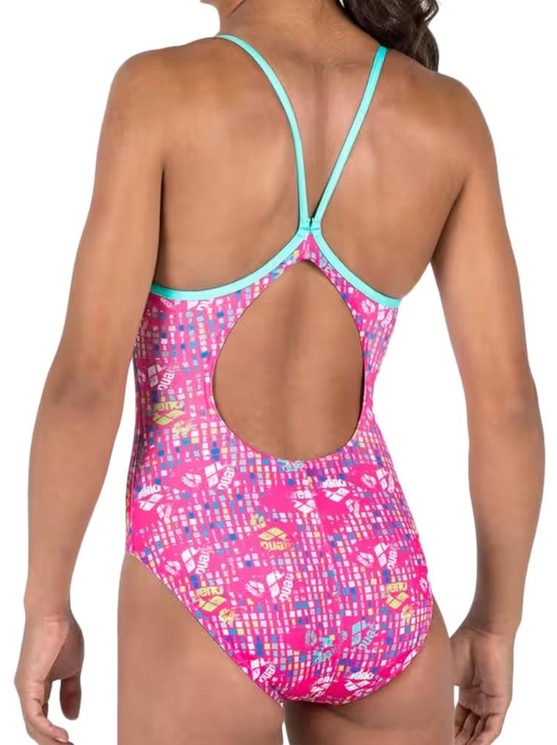 Maillots de bain 1 pièce Fille Arena Rose - Kiabi