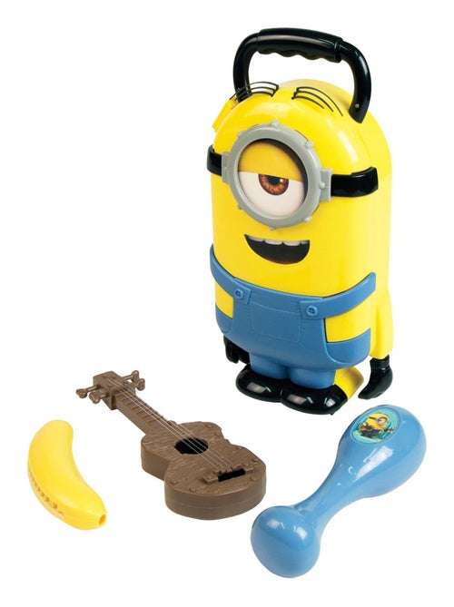 Malette de jeu les minions en forme de personnage stuart - Kiabi Malette de jeu les minions en forme de personnage stuart - Kiabi