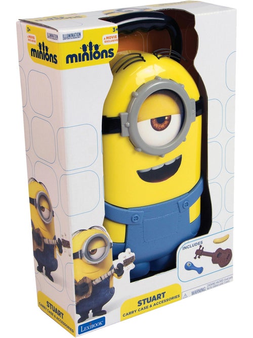 Malette de jeu les minions en forme de personnage stuart - Kiabi Malette de jeu les minions en forme de personnage stuart - Kiabi
