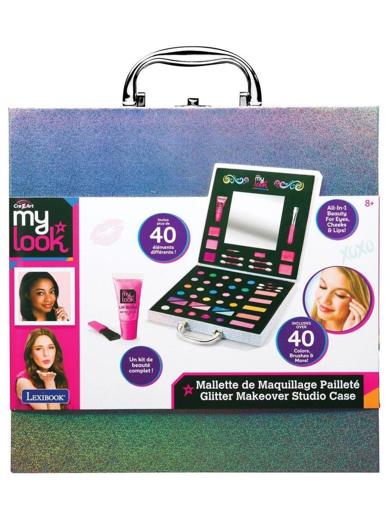 Mallette de maquillage pailleté Multicolore - Kiabi
