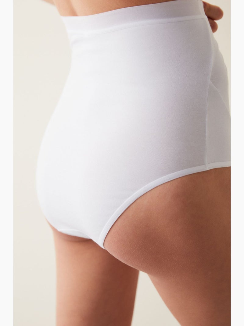 Mama cotton slip penti Wit - Kiabi