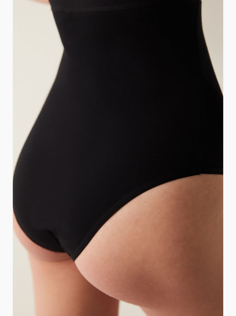 Mama cotton slip penti Zwart - Kiabi