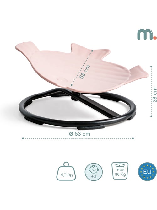 Mamabrum mini-carrousel sensorisch zitje voor kinderen vanaf 3 jaar - Kiabi Mamabrum mini-carrousel sensorisch zitje voor kinderen vanaf 3 jaar - Kiabi