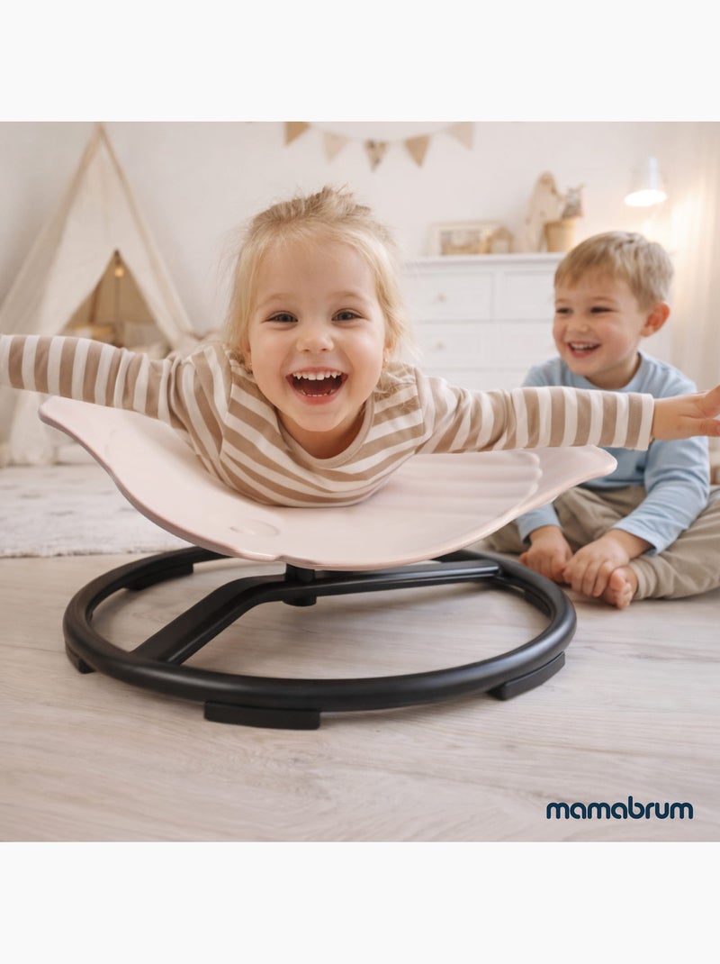 Mamabrum mini-carrousel sensorisch zitje voor kinderen vanaf 3 jaar Beige - Kiabi