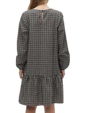 Mamalicious anna zwart/beige zwangerschapsjurk dames