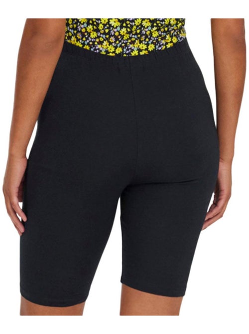 Mamalicious Biker Zwangerschapsshorts Zwart/Geel - 2-pack - Kiabi Mamalicious Biker Zwangerschapsshorts Zwart/Geel - 2-pack - Kiabi