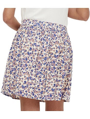 Mamalicious celia dames rok beige/paars