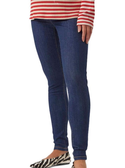 Mamalicious Cilia Skinny Jeans Donkerblauw Dames - Kiabi Mamalicious Cilia Skinny Jeans Donkerblauw Dames - Kiabi