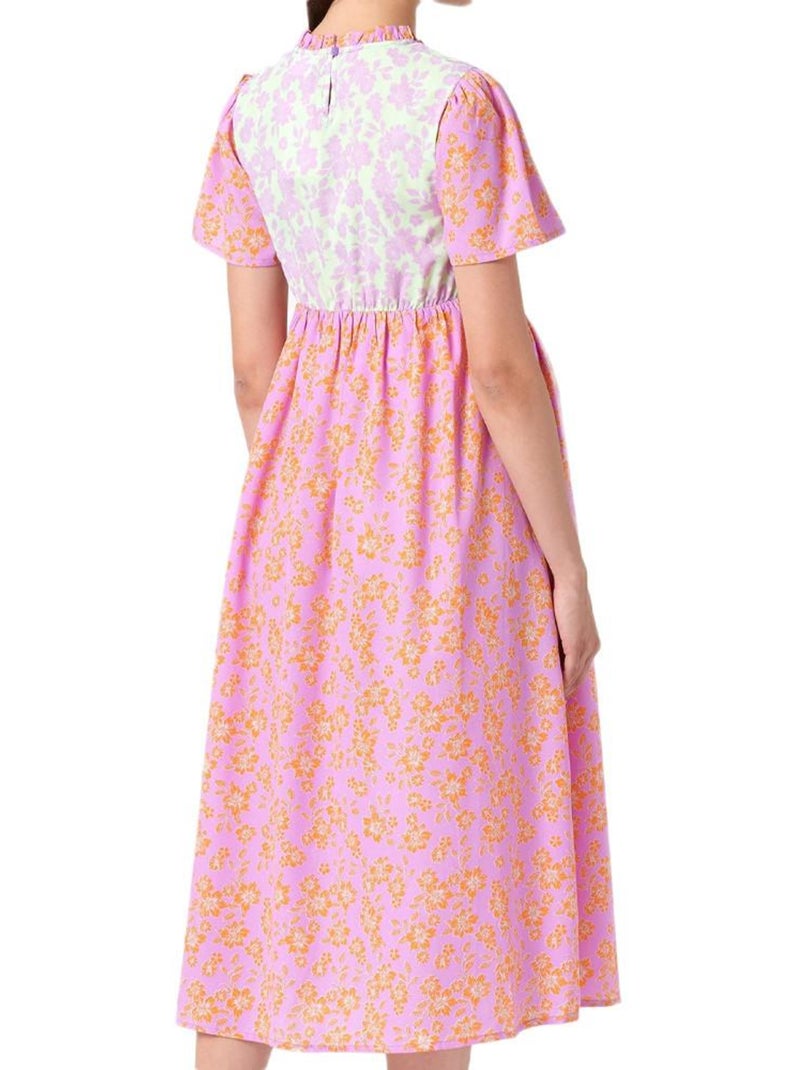 Mamalicious Dante Zwangerschapsjurk Roze/Groen voor Dames Roze - Kiabi
