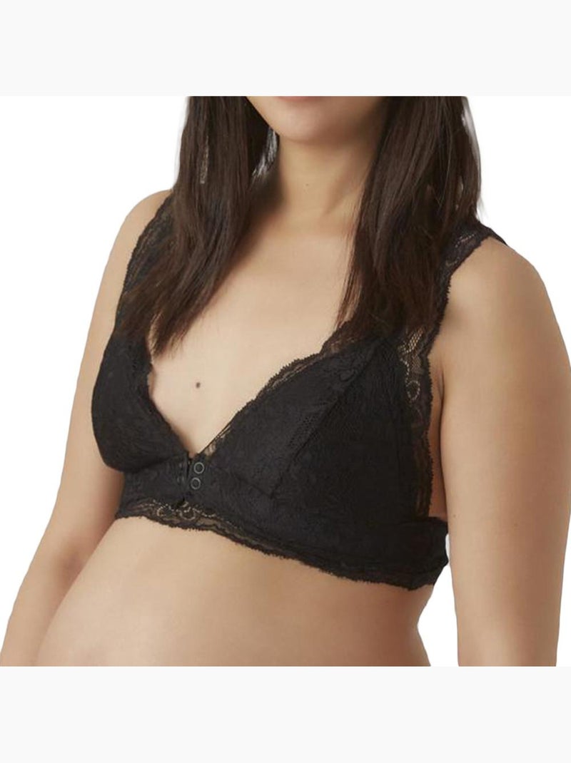 Mamalicious Enia Zwangerschapsbeha 2-Pack Oranje/Zwart Geel - Kiabi