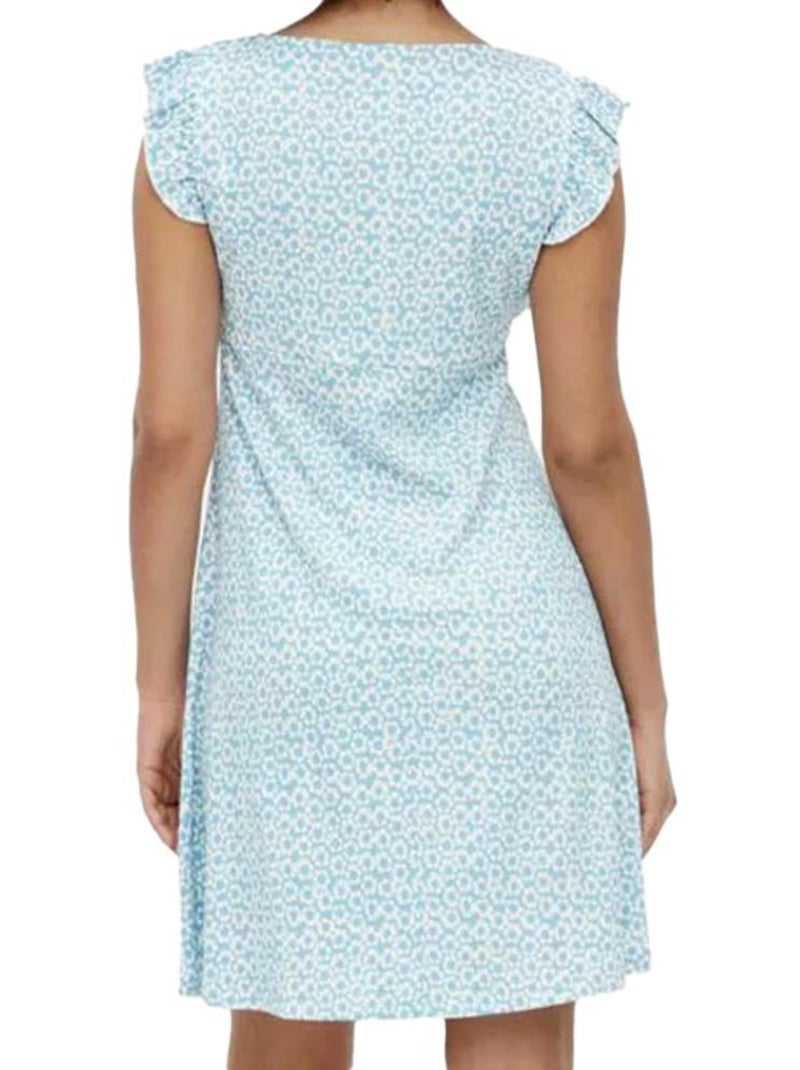 Mamalicious Flora Zwangerschapsjurk Blauw voor Dames Blauw - Kiabi