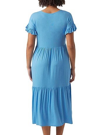 Mamalicious helen voedingsjurk blauw voor dames