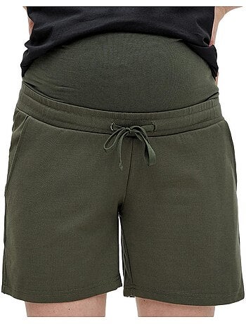 Mamalicious zwangerschapsshort voor dames - marineblauw