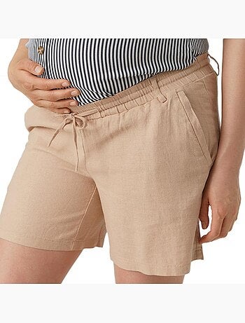 Mamalicious korte zwangerschapsbroek marron
