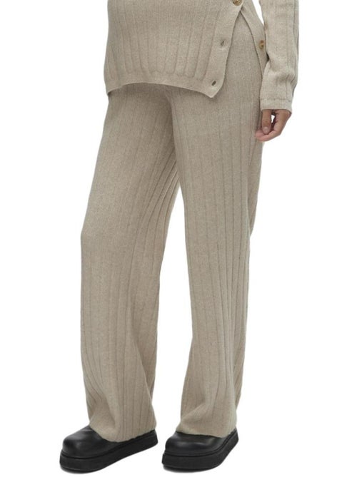 Mamalicious Lana Zwangerschapsbroek Beige Dames - Kiabi Mamalicious Lana Zwangerschapsbroek Beige Dames - Kiabi