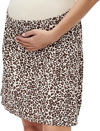Mamalicious lenni dames rok beige/bruin