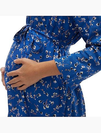 Mamalicious levie blauwe tuniek voor dames