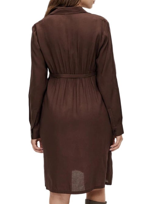 Mamalicious Lia Zwangerschapsjurk Bruin - Kiabi Mamalicious Lia Zwangerschapsjurk Bruin - Kiabi