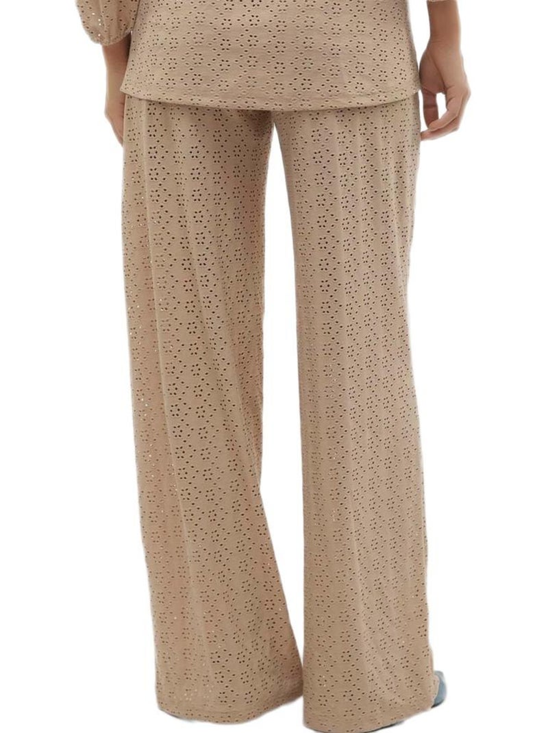 Mamalicious Mangie Beige Dames Zwangerschapspantalon Beige - Kiabi