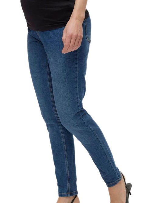 Mamalicious Mecho Blauwe Skinny Zwangerschapsjeans voor Dames - Kiabi Mamalicious Mecho Blauwe Skinny Zwangerschapsjeans voor Dames - Kiabi