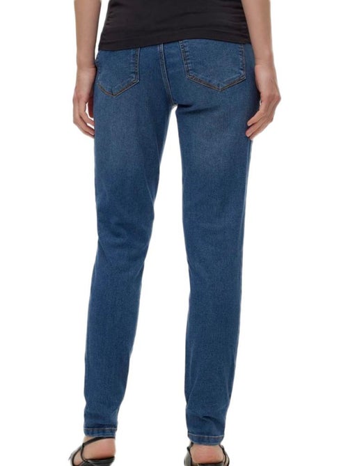 Mamalicious Mecho Blauwe Skinny Zwangerschapsjeans voor Dames - Kiabi Mamalicious Mecho Blauwe Skinny Zwangerschapsjeans voor Dames - Kiabi