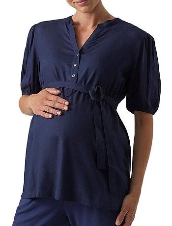 Mamalicious mercy lia zwangerschapsblouse groen voor dames
