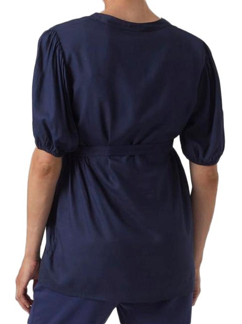 Mamalicious Mercy Lia Zwangerschapsblouse Donkerblauw - Kiabi Mamalicious Mercy Lia Zwangerschapsblouse Donkerblauw - Kiabi