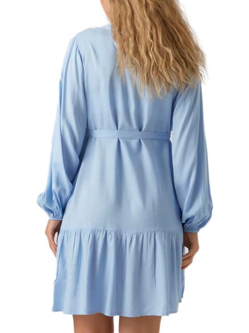 Mamalicious Mercy Zwangerschapsjurk Blauw voor Dames - Kiabi Mamalicious Mercy Zwangerschapsjurk Blauw voor Dames - Kiabi