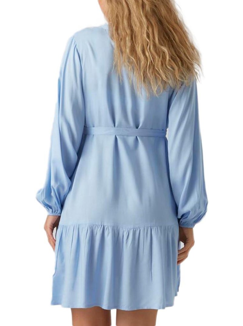 Mamalicious Mercy Zwangerschapsjurk Blauw voor Dames Blauw - Kiabi