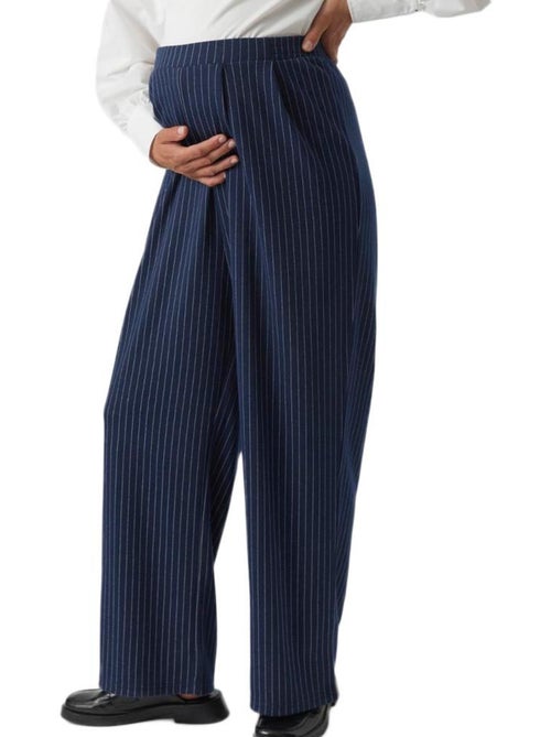 Mamalicious Mikko Zwangerschapsbroek Marineblauw voor Dames - Kiabi Mamalicious Mikko Zwangerschapsbroek Marineblauw voor Dames - Kiabi