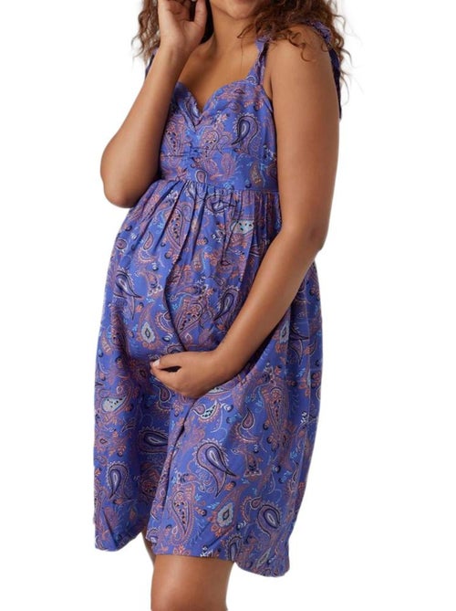 Mamalicious Mltuli Violette Zwangerschapsjurk - Kiabi Mamalicious Mltuli Violette Zwangerschapsjurk - Kiabi