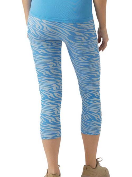 Mamalicious Nava Dames Legging Blauw - Kiabi Mamalicious Nava Dames Legging Blauw - Kiabi