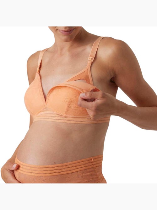 Mamalicious New Lace Oranje Voedingsbeha voor Dames - Kiabi Mamalicious New Lace Oranje Voedingsbeha voor Dames - Kiabi