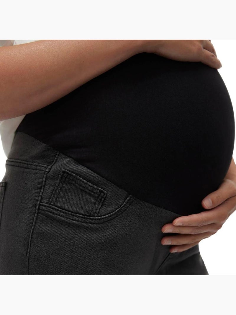 Mamalicious Newamy Grijze Zwangerschaps Jeggings voor Dames Zilvergrijs - Kiabi