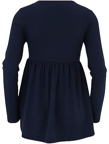 Mamalicious peppi marineblauwe blouse voor dames