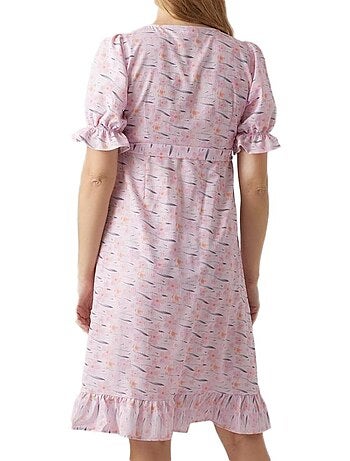 Mamalicious roze zwangerschapsjurk voor dames 20018715