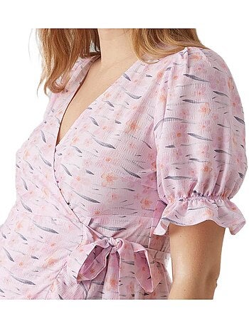 Mamalicious roze zwangerschapsjurk voor dames 20018715