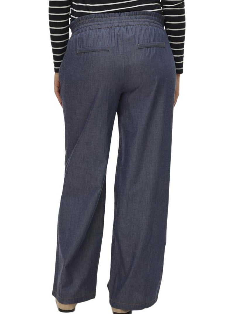 Mamalicious Talia Dames Broek - Blauw Blauw - Kiabi