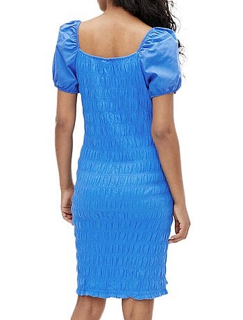 Mamalicious vigdis zwangerschapsjurk blauw voor dames