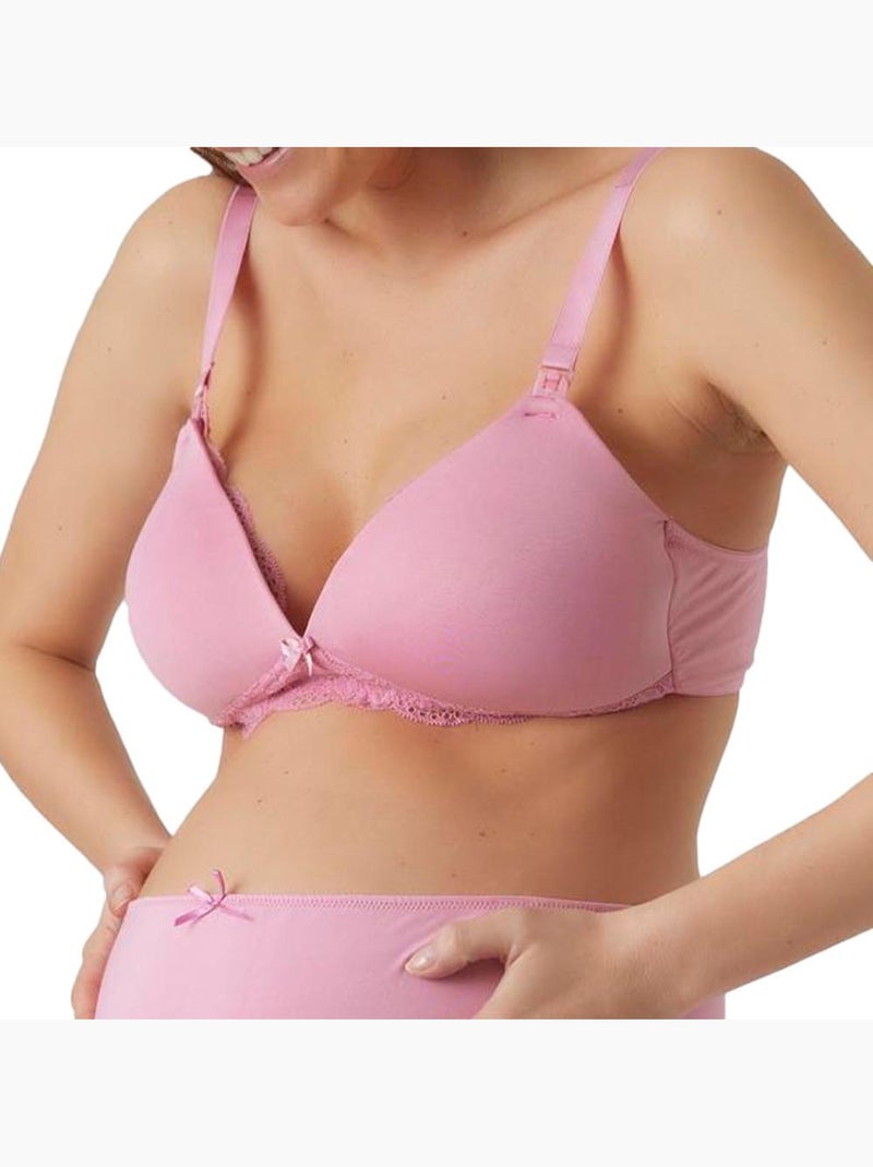 Mamalicious Wamour 2-in-1 Roze Zwangerschaps- en Borstvoedingsbeha Roze - Kiabi