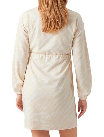 Mamalicious yates mary zwangerschapsjurk beige voor dames