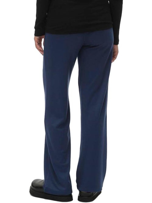 Mamalicious Zwangerschapsbroek Marineblauw Dames Wide Leg - Kiabi Mamalicious Zwangerschapsbroek Marineblauw Dames Wide Leg - Kiabi