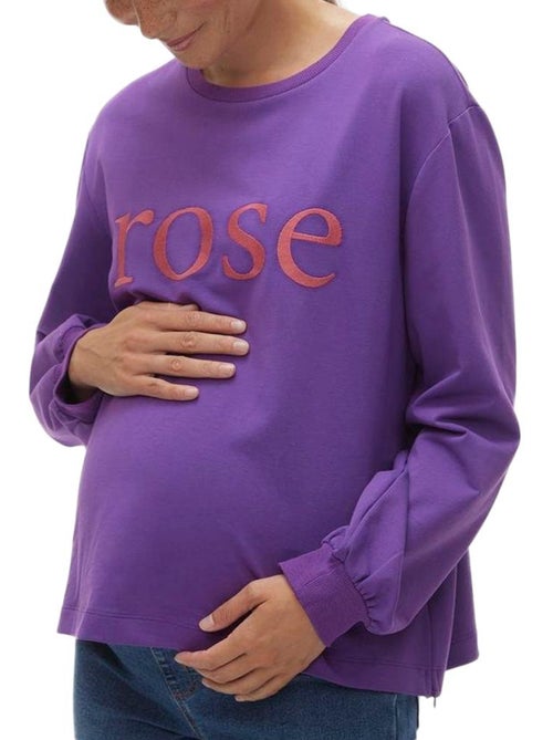 Mamalicious Zwangerschapstrui Dames Paars/Roze 20019378 - Kiabi Mamalicious Zwangerschapstrui Dames Paars/Roze 20019378 - Kiabi