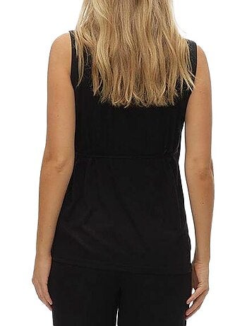 Mamalicious zwarte zwangerschapsblouse voor dames
